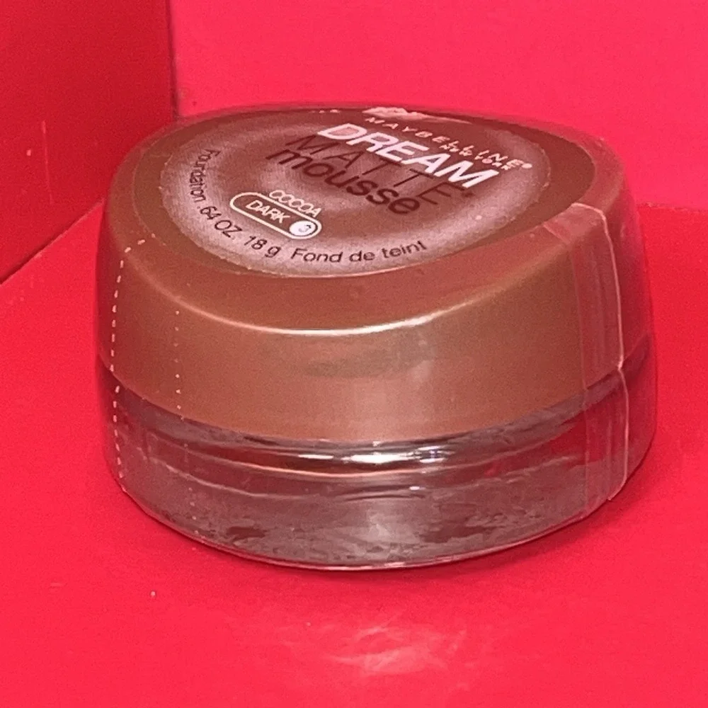 Maybelline Dream Matte Mousse Foundation COCOA‎ 3 Dark .64 oz 1 PACK-SEALED